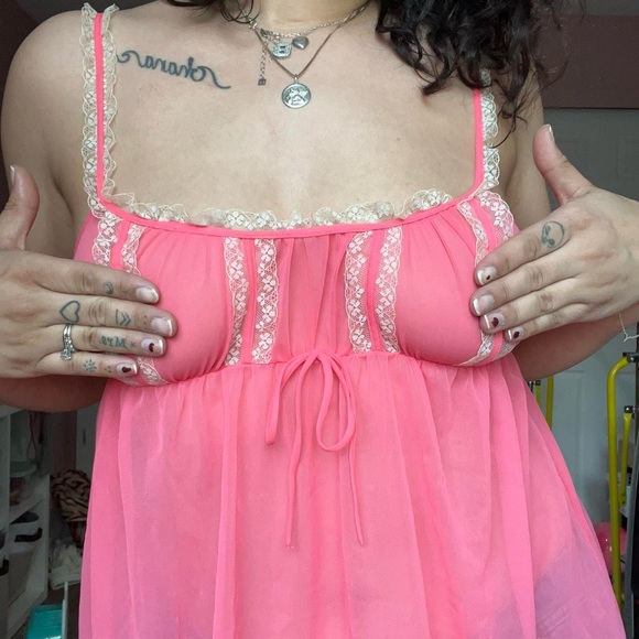 Y2K Victoria’s Secret Babydoll Cami Top - Picture 3 of 6